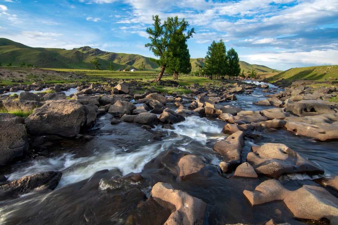 Orkhon Waterfall