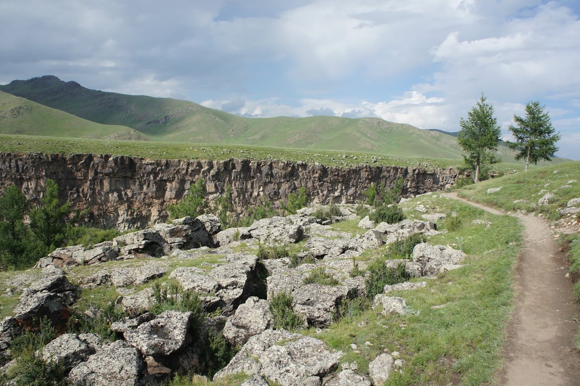 Orkhon Waterfall