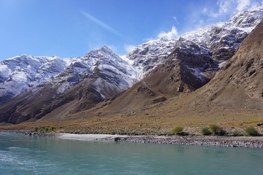 Pamir River Gorge