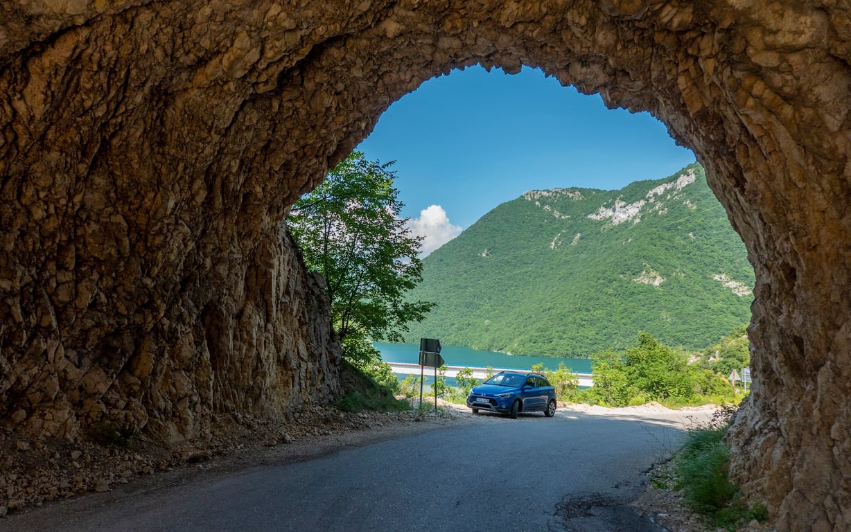 Piva Canyon Road