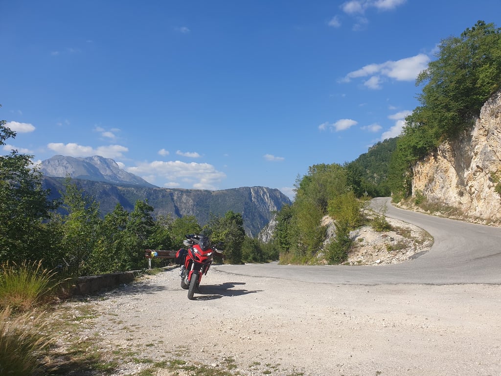 Piva Canyon Road