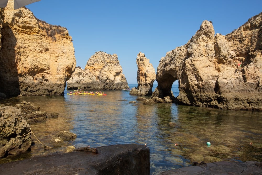 Ponta da Piedade Cliffs