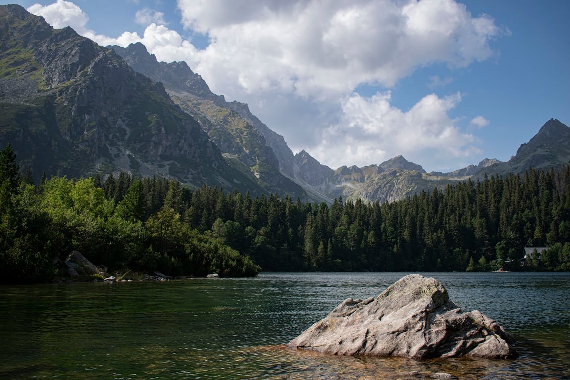 Popradské Pleso Lake