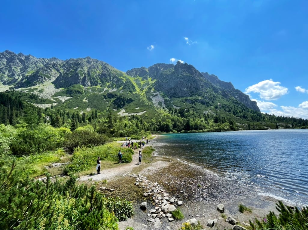 Popradské Pleso Lake