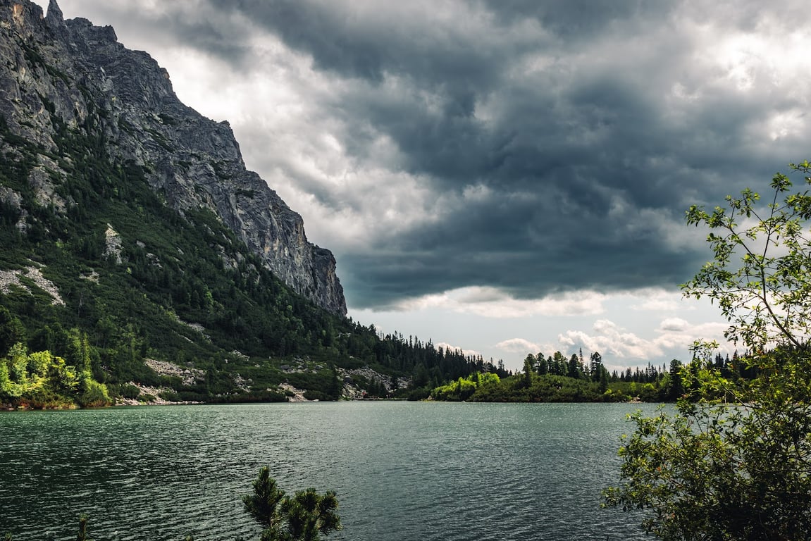 Popradské Pleso Lake