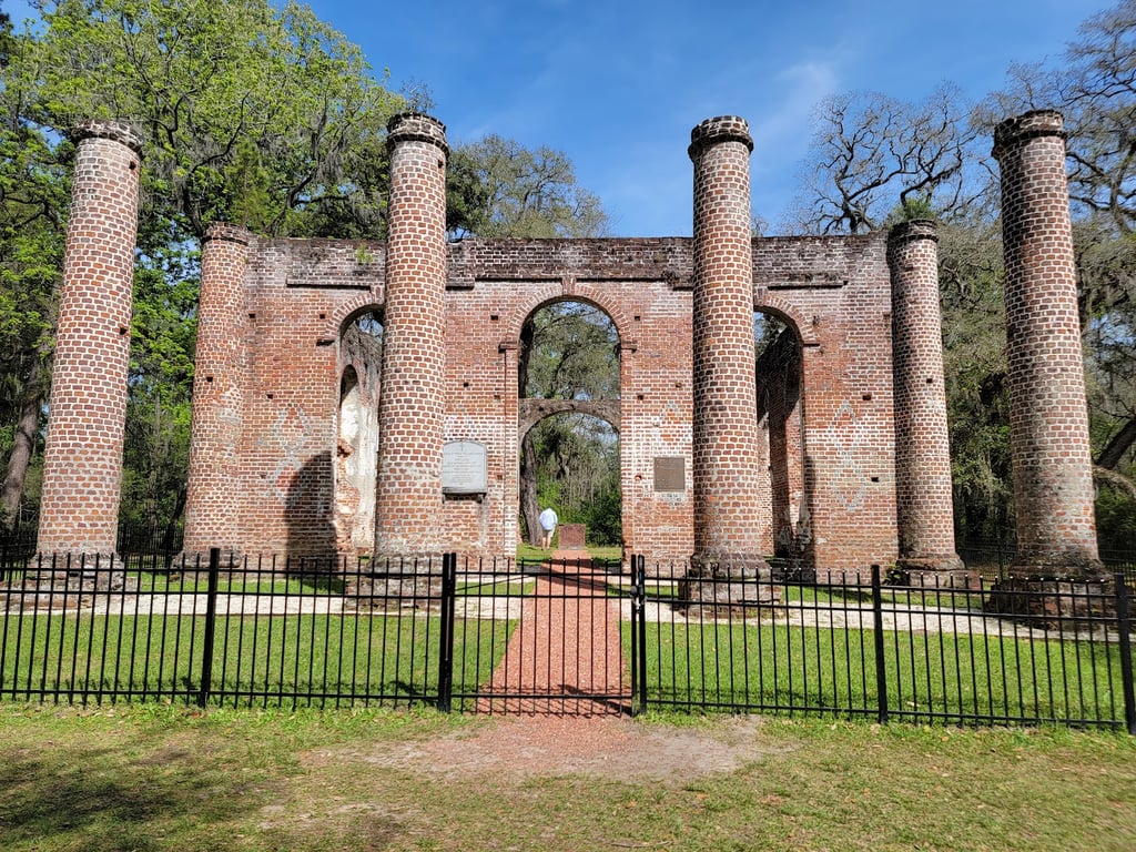 Old Sheldon Church Ruins