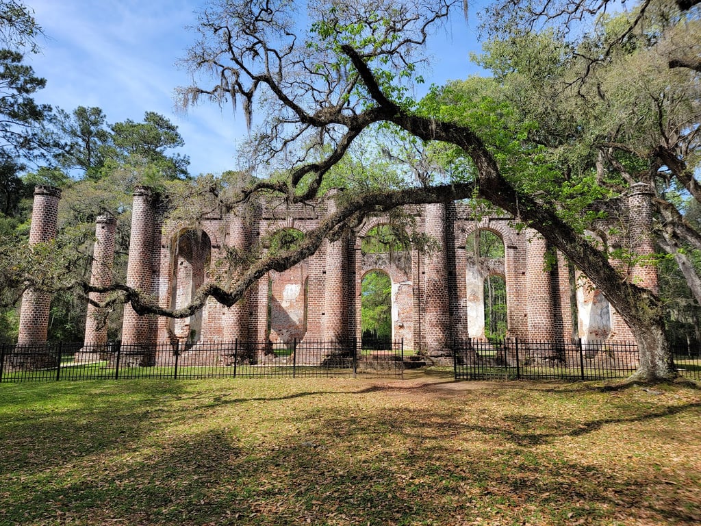 Old Sheldon Church Ruins