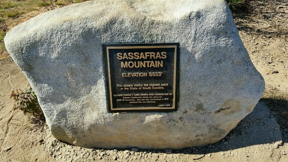Sassafras Mountain