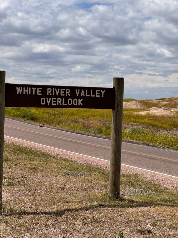 Bad River Road overlook