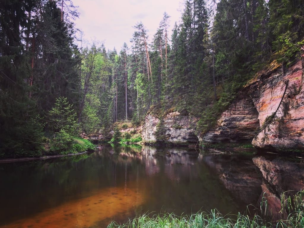 Taevaskoja Sandstone Gorge
