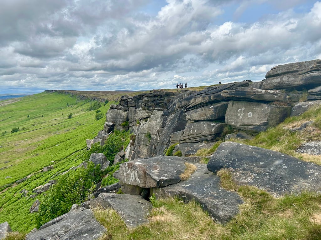 Stanage Edge Sunset