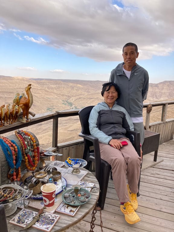 Wadi al’Yetum scenic viewpoint