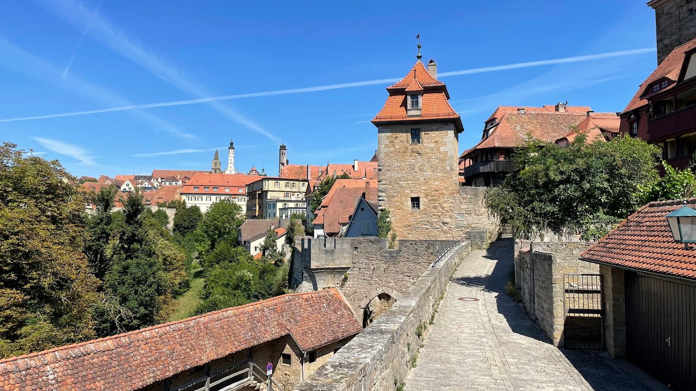 Walled Medieval Town