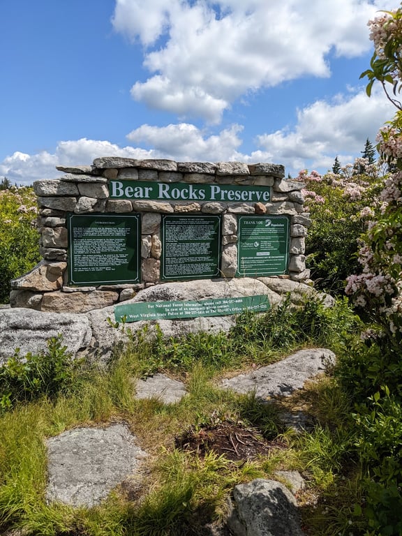 Bear Rocks Preserve