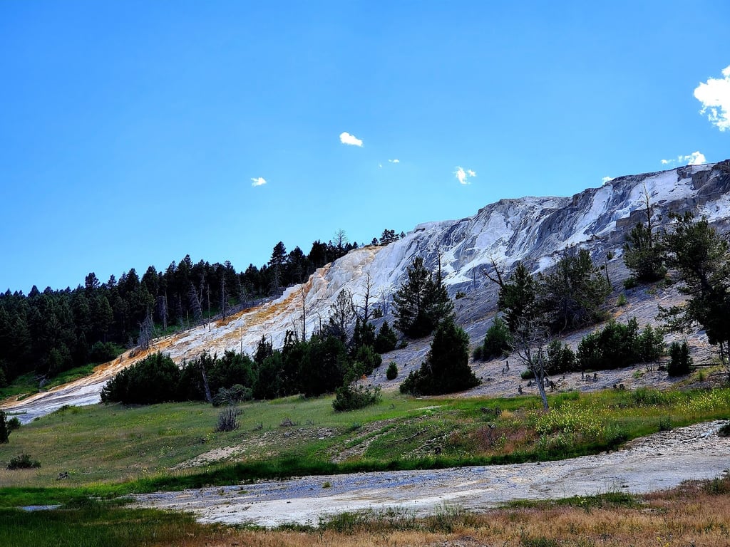 Mammoth Hot Springs Terraces
