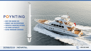 Poynting OMNI-414 5G/4G Antenna For Yachts, Boats, and other Marine Vessels