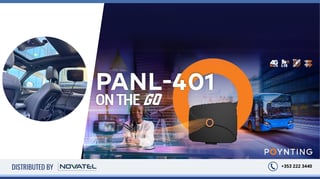 PANL-401 Quick Features: Omnidirectional, Wide Band, Versatile Mounting Options