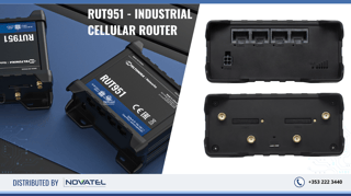Reference Image: Teltonika RUT951 Router Front and Back