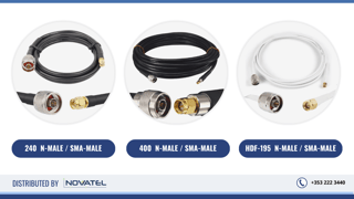 Reference Image: N-Male to SMA-Male Pre-terminated Coax Cables Cork