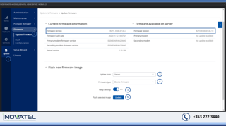 Photo: How to Update Teltonika Firmware via OTA