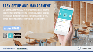 Reference Image: Easily Manage the Archer MR600 From Any Android Or Ios Device, Including Parental Controls And Access Control