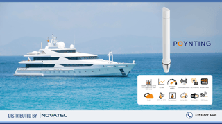 OMNI-402 Coastal & Marine Antenna: The 2x2 MIMO marine omnidirectional antenna offers high-performance connectivity, easy mounting, IP68 weatherproofing, and 5G-readiness, ensuring reliable operation in harsh maritime conditions