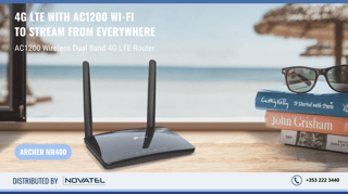 Reference Image: AC1200 Wireless Dual Band 4G LTE Router