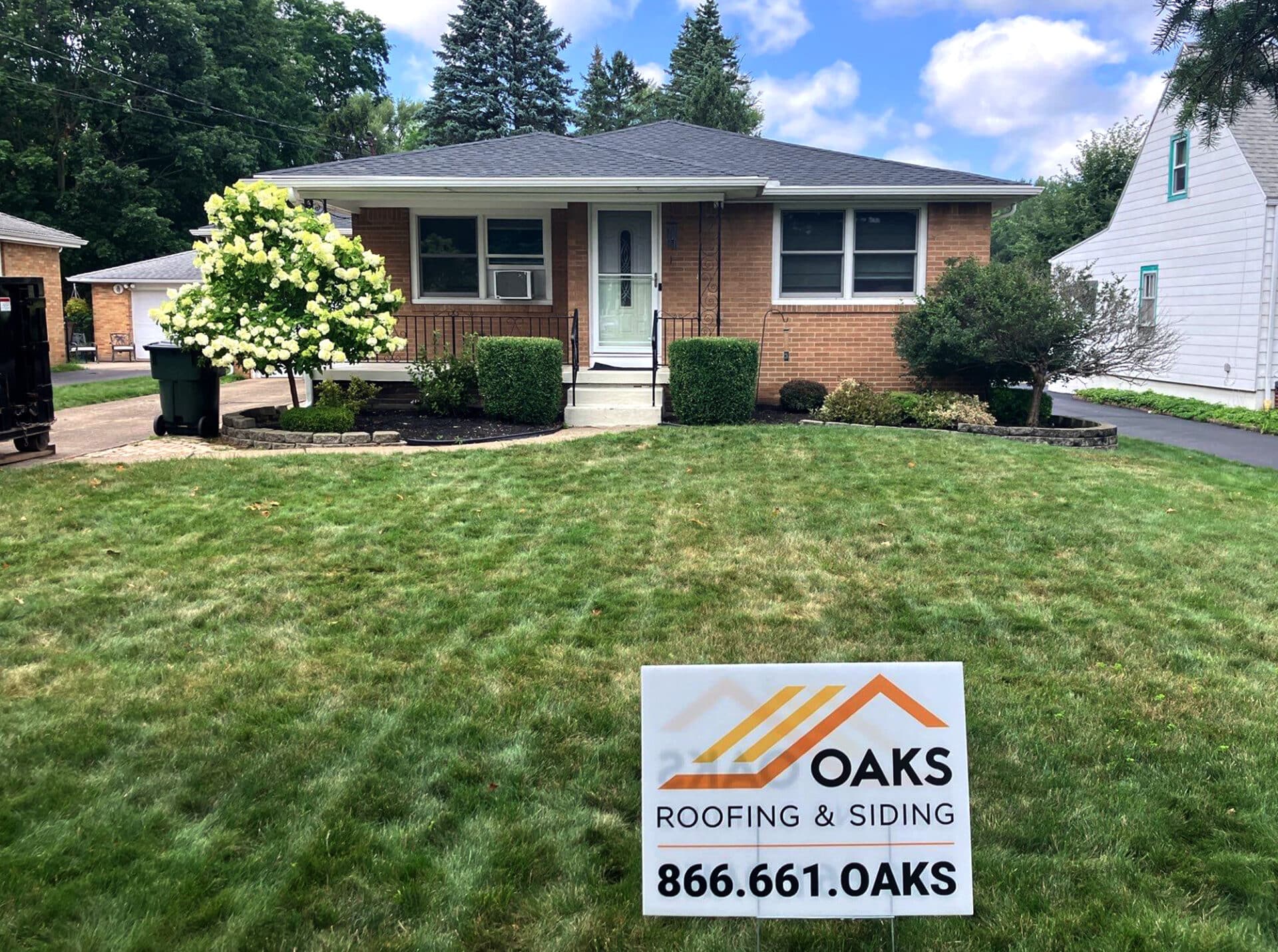 Residential roofing services by Oaks Roofing & Siding. Professional roofing solutions.