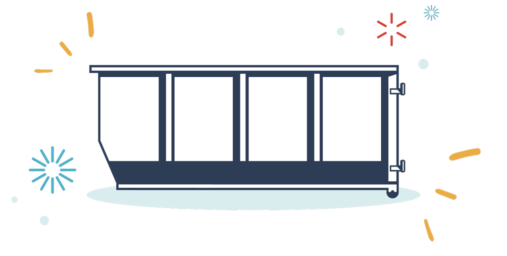 A grey storage container. It has a flat top and a door on the front.