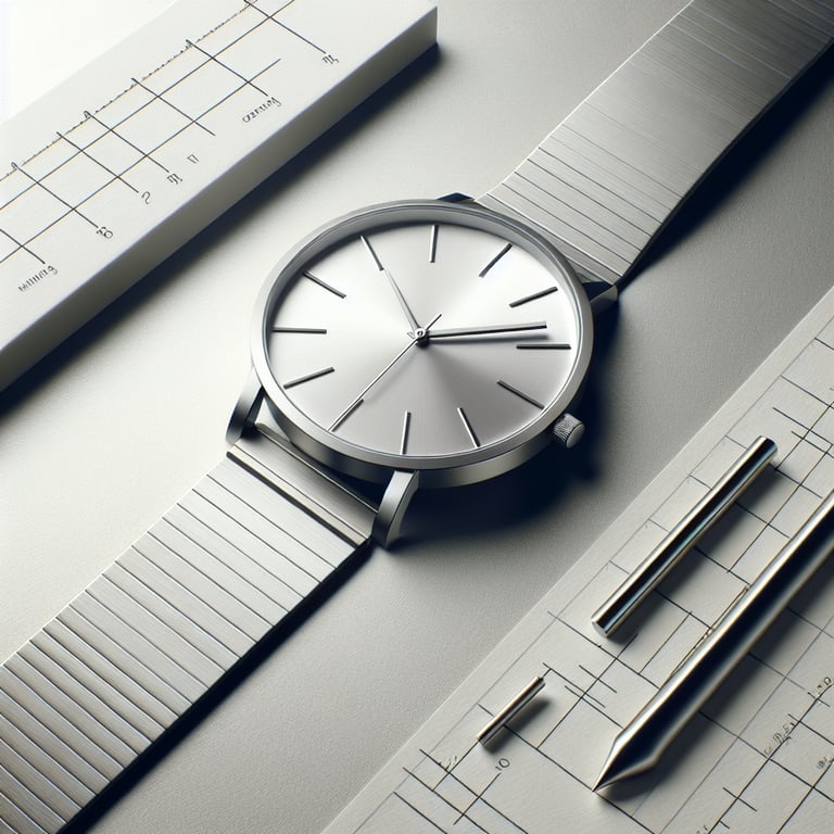 modern but classy watch design