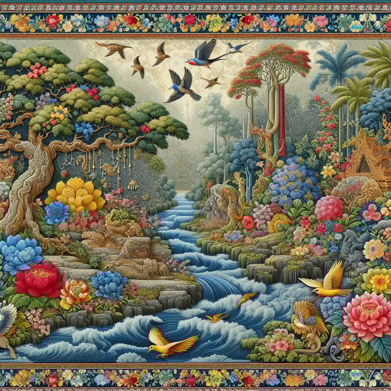 beautiful wall tapestry