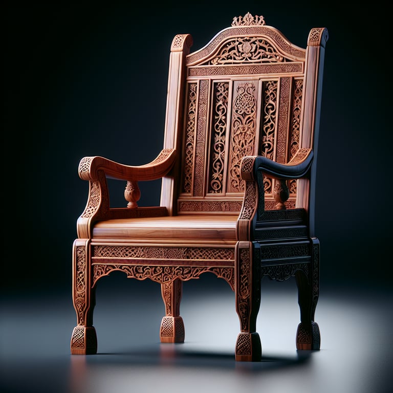 handcrafted chair