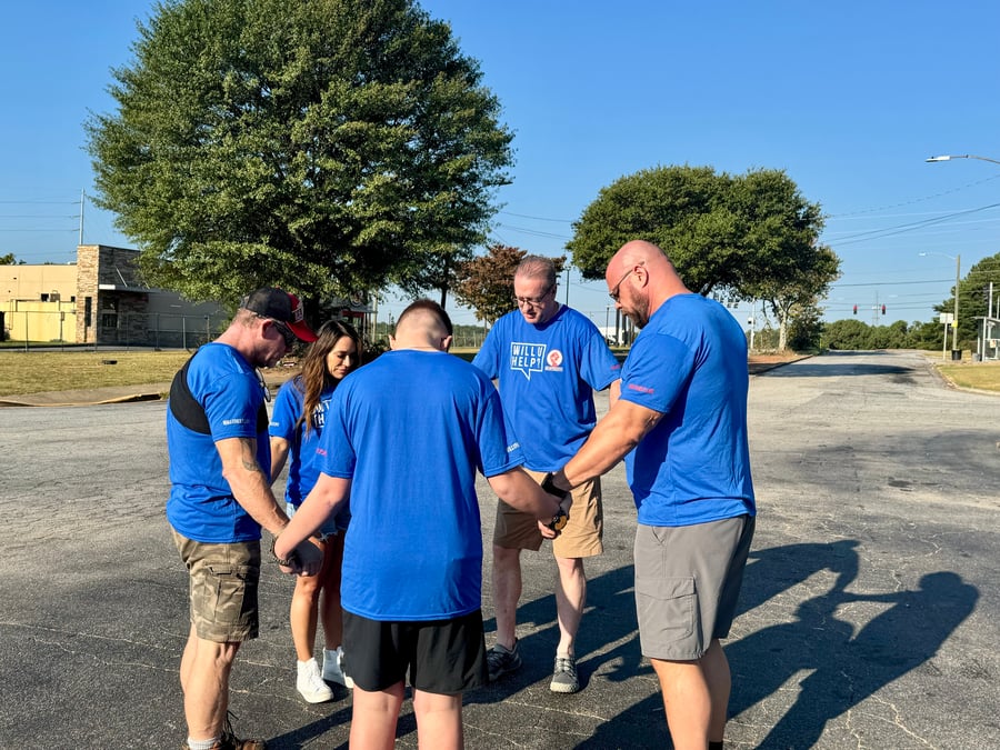 Prayer Before Outreach