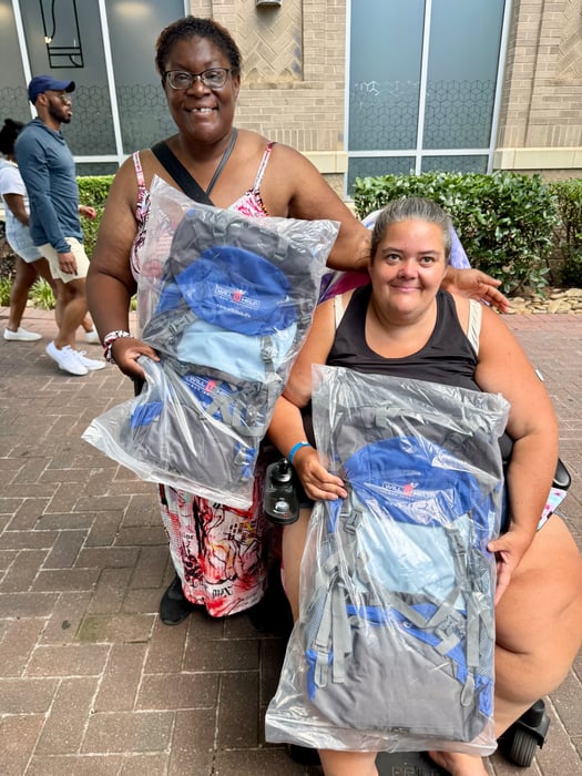 Backpacks Ready to Carry