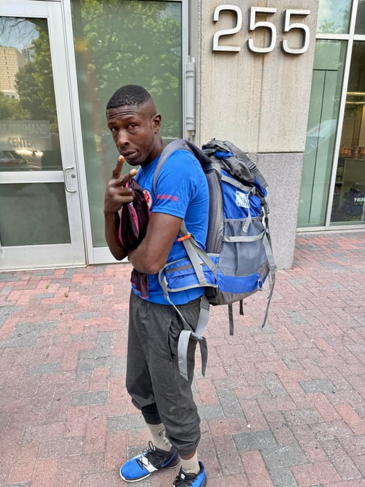 A Backpack With a Message