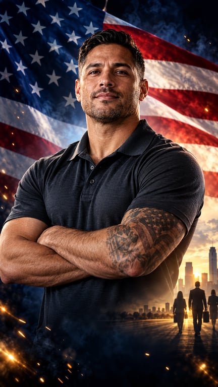 Military themed Vet Life AI enhanced ad thumbnail