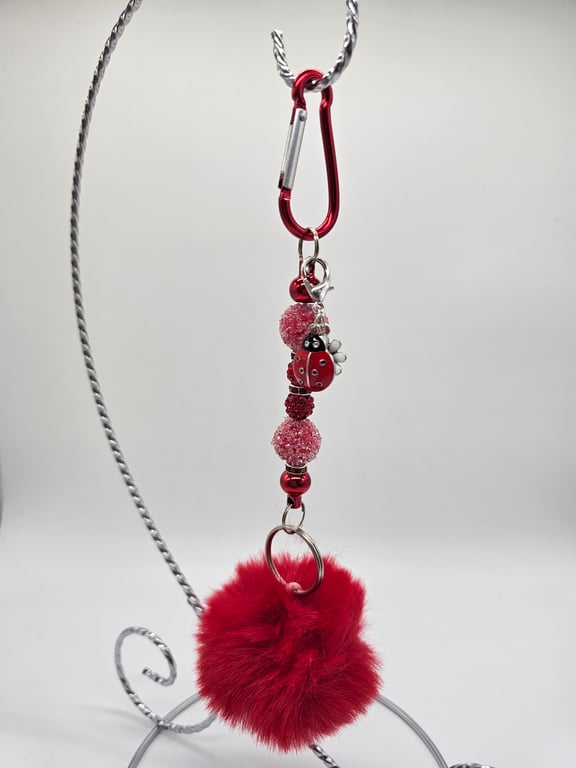 Ruby Ladybug Keychain — photo 1