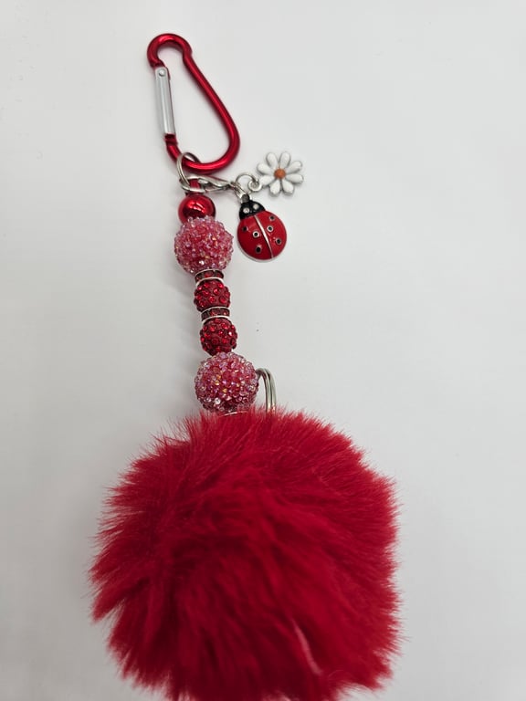 Ruby Ladybug Keychain — photo 2