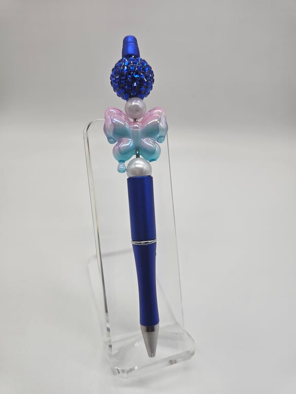 Deep Blue Butterfly Pen
