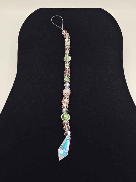 Iridescent Prism Drop Suncatcher