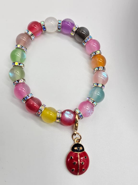 Pastel Rainbow Charm Bracelet — photo 2