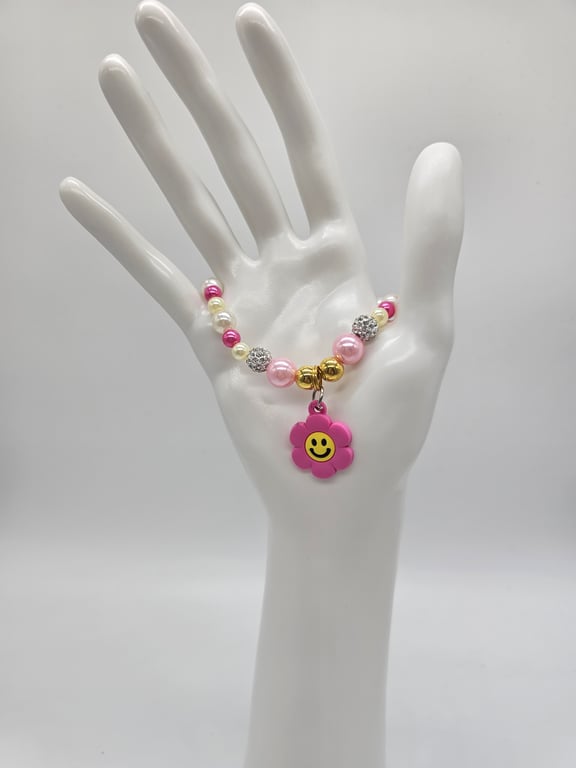Pretty in Pink Stretch Bracelet