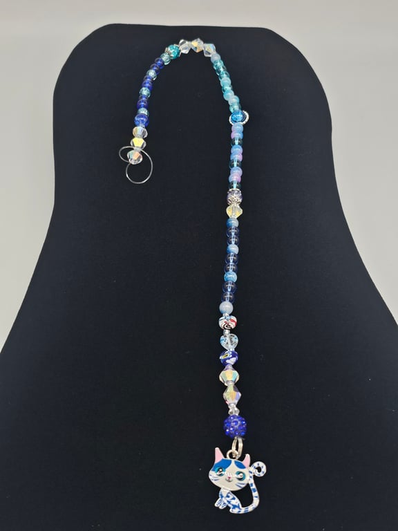 Sky Blue Charm Sun Catcher