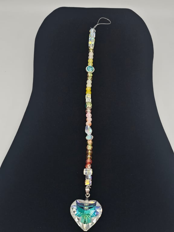 Pastel Heart Sun Catcher