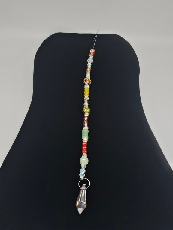 Rainbow Prism Drop Suncatcher