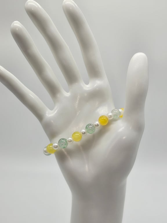 Sunshine Delight Beaded Bracelet