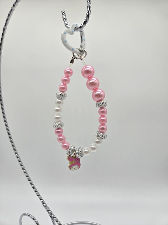 Pretty in Pink Phone Bracelet