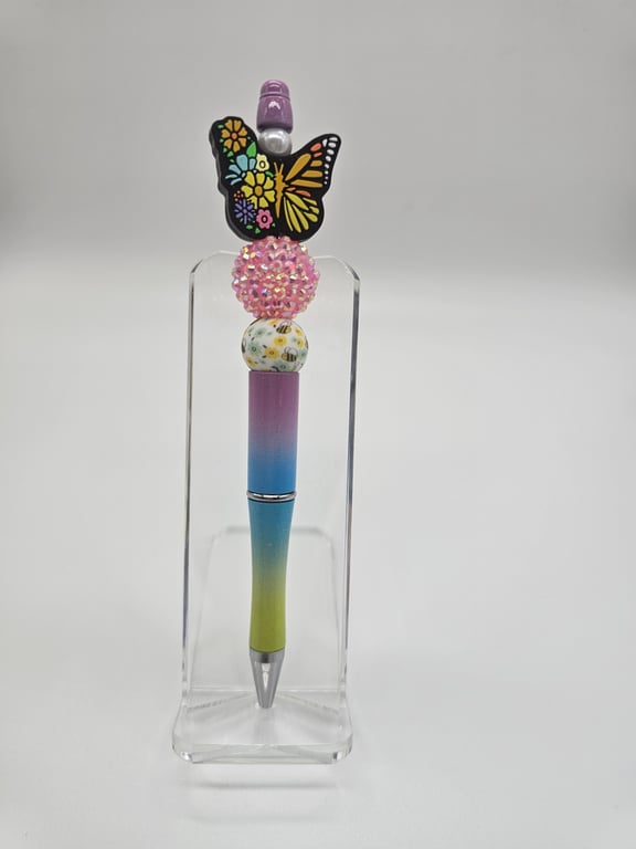 Pastel Butterfly Pen