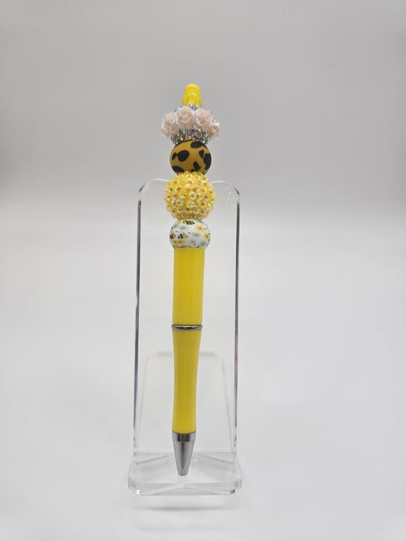 Yellow Bee Pen