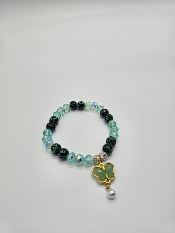 Emerald Garden Stretch Bracelet — photo 2